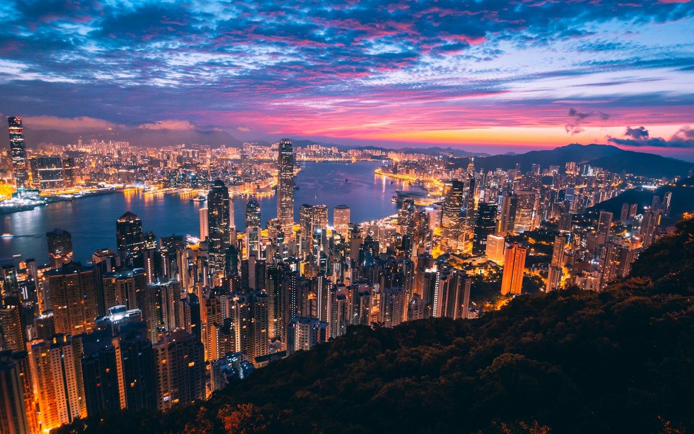 香港金融天際線